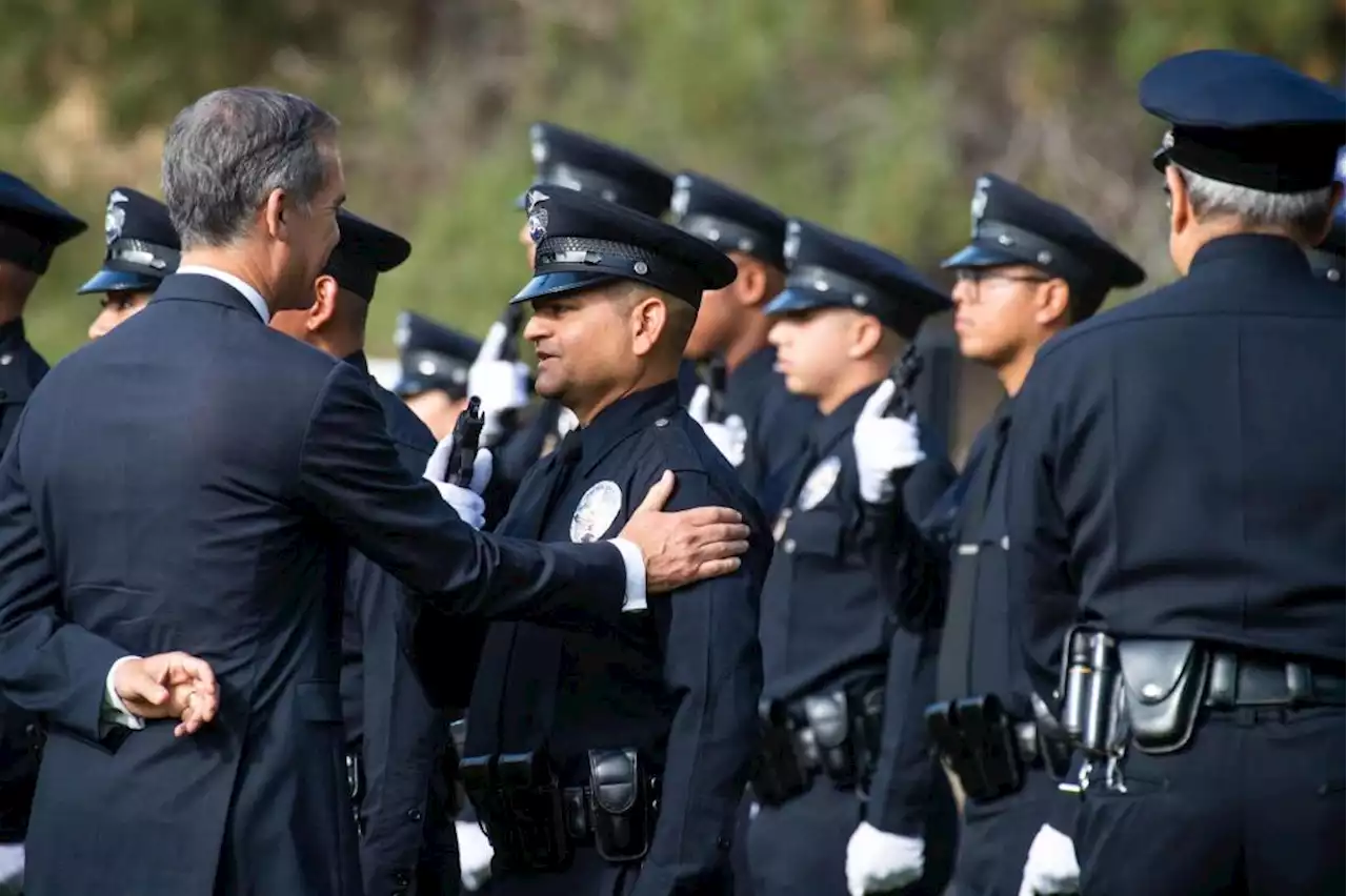 Women are underrepresented in LAPD’s higher ranks, report says