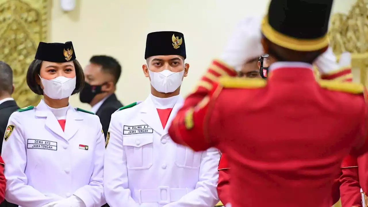 I Dewa Ayu, Paskibraka Pembawa Baki Bendera Pusaka di Istana Merdeka