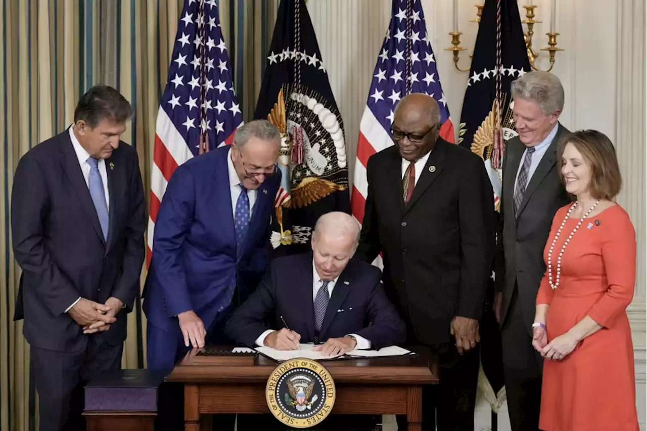 Biden signs massive climate, health care legislation