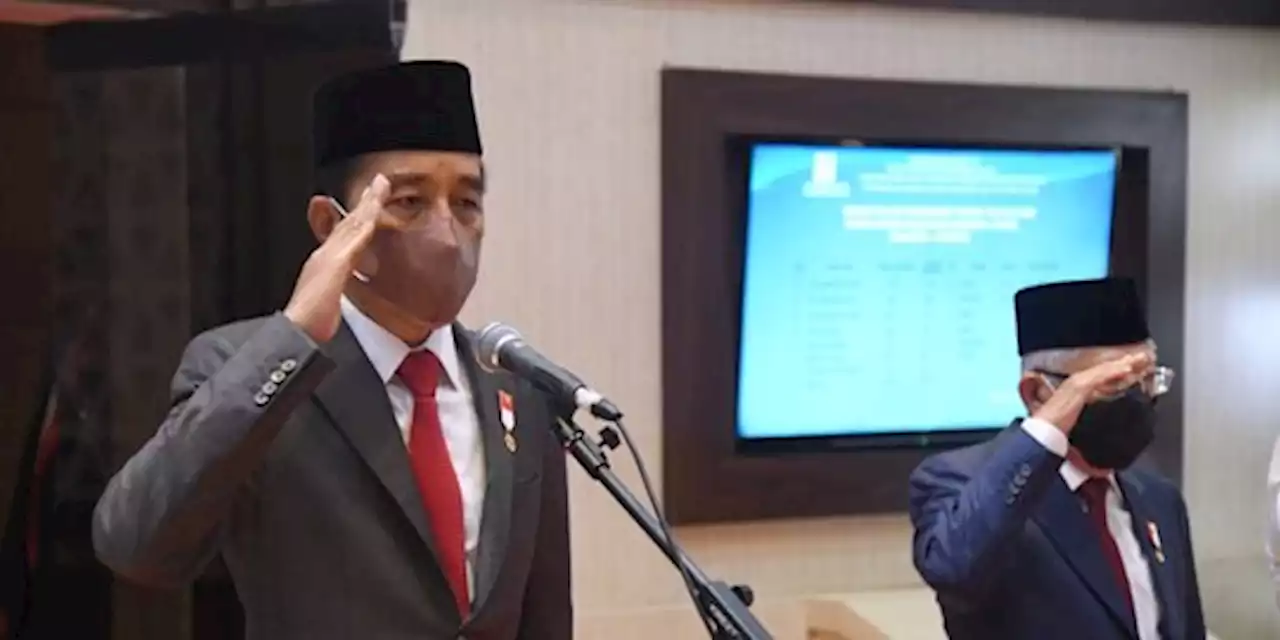 HUT ke-77 RI, Jokowi Pimpin Apel Kehormatan dan Renungan Suci di TMP Kalibata | merdeka.com