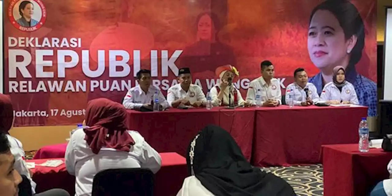 Relawan Republik Deklarasi Dukung Puan Maharani Jadi Capres, Ini Alasannya | merdeka.com