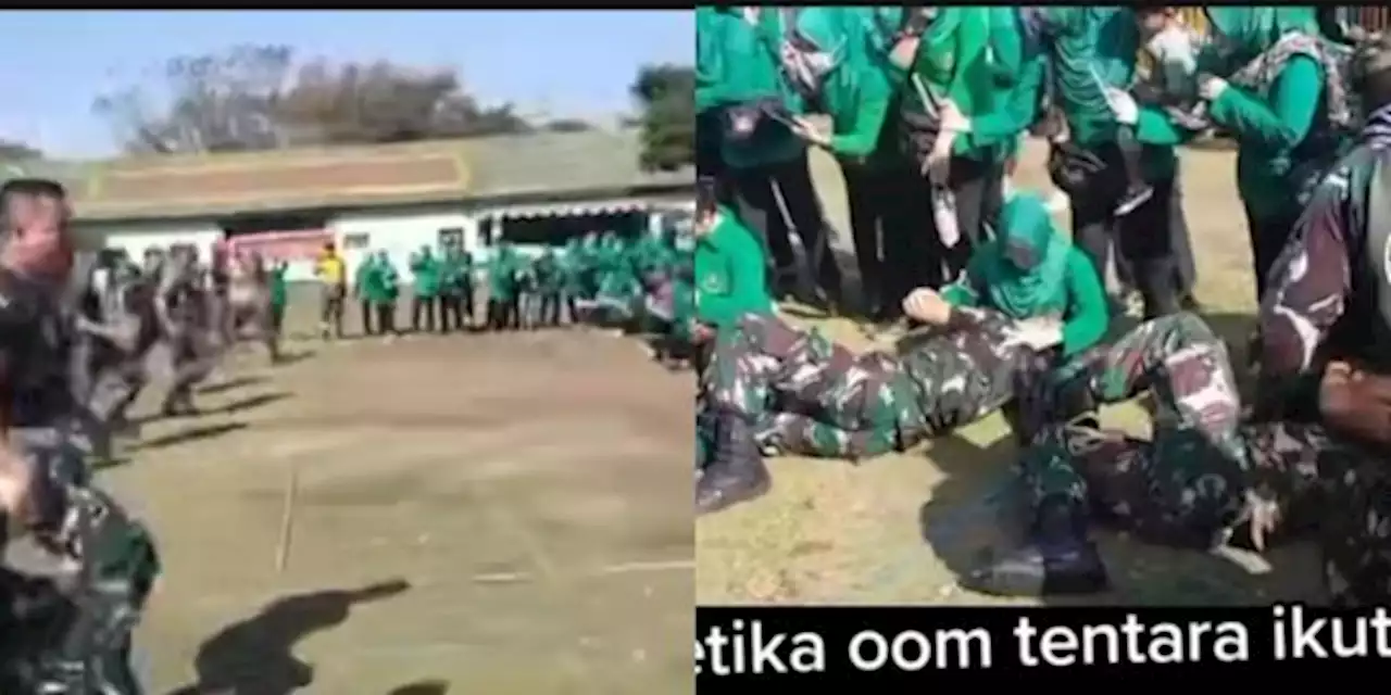 Viral Bapak-Bapak TNI Ikut Lomba 17-an Bak Bayi, Bikin Ngakak | merdeka.com