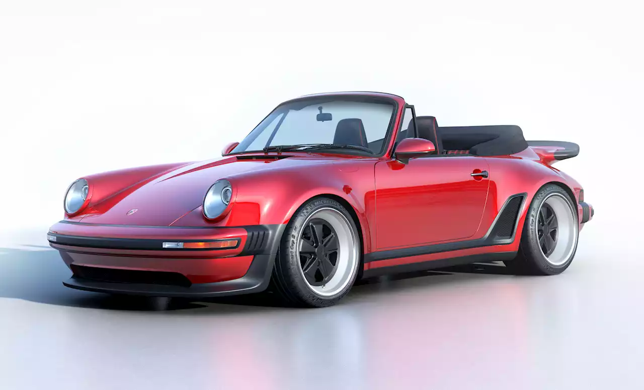 Singer's Porsche 930-inspired Turbo Study can now be ordered as a convertible