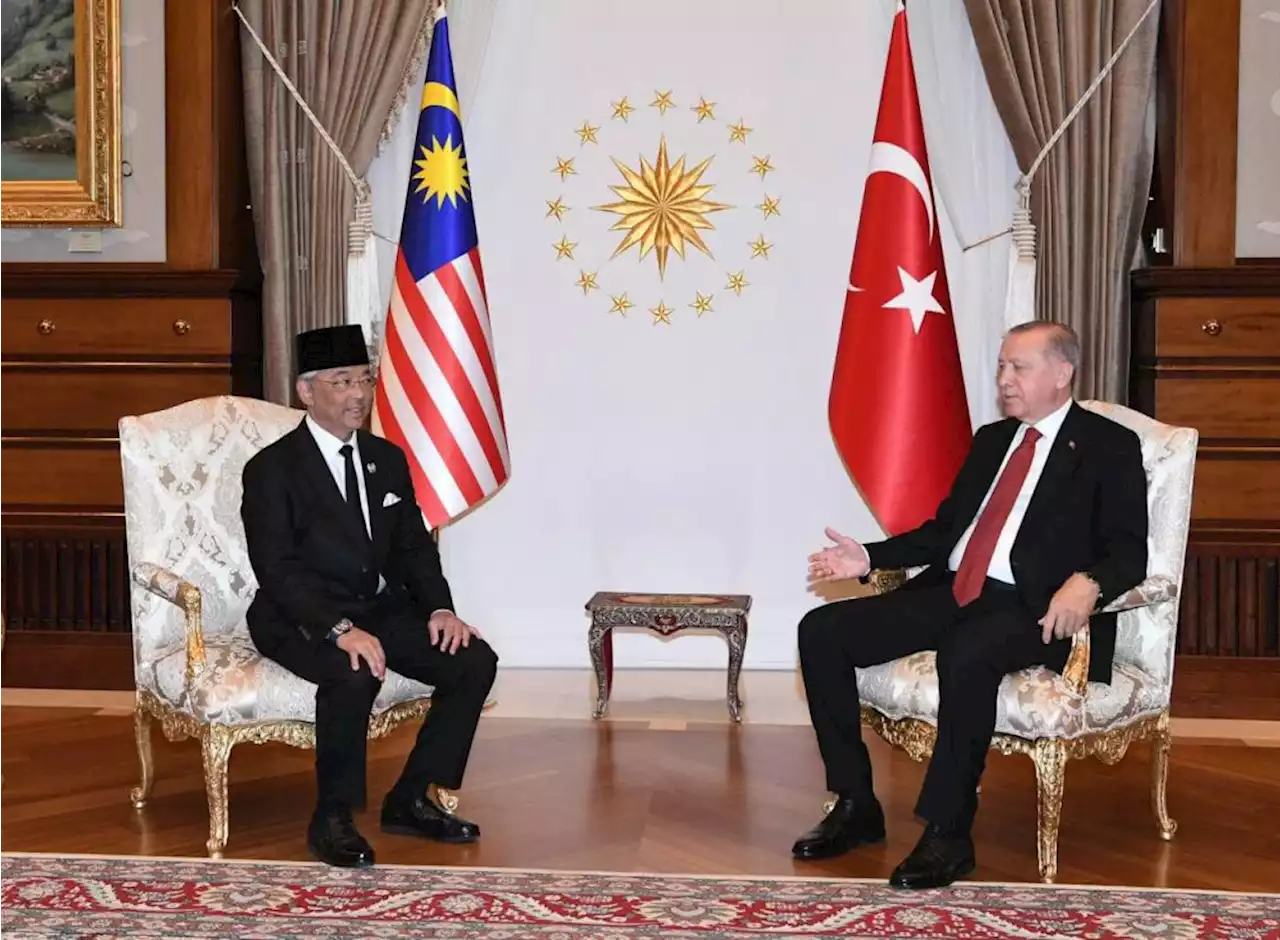 Agong terima darjah tertinggi Turkiye daripada Erdogan | The Malaysian Insight