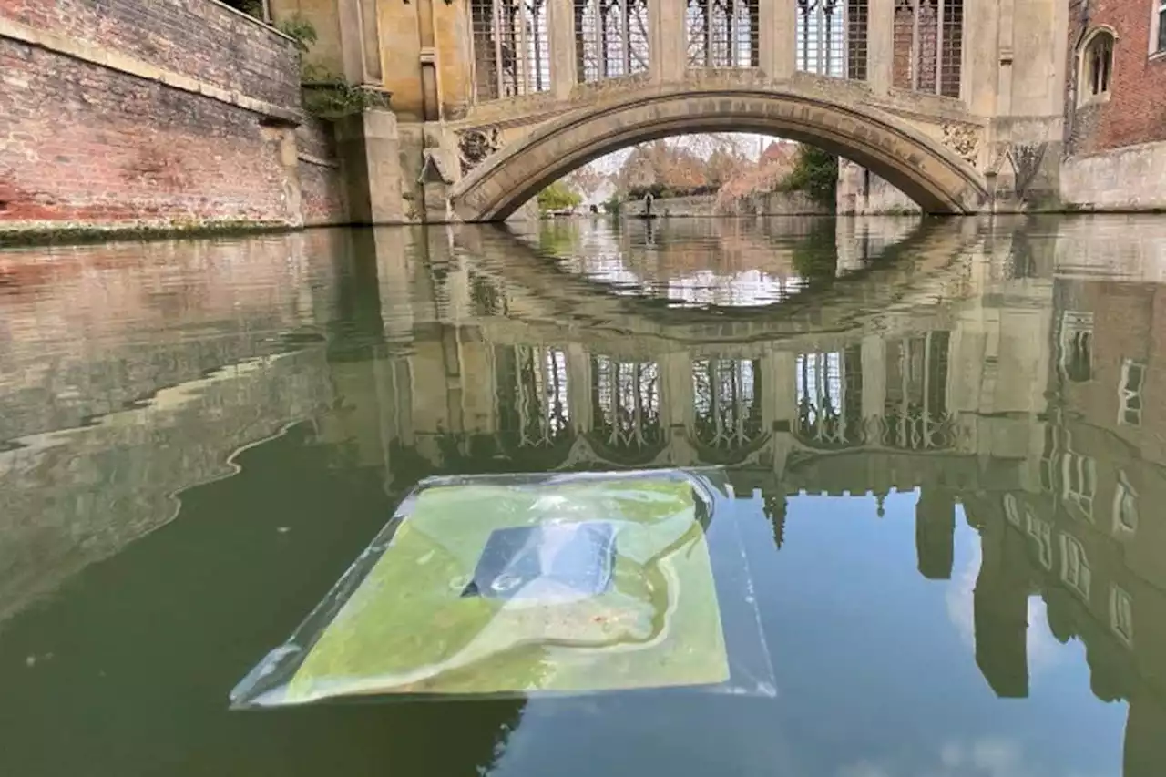 Floating artificial leaf converts energy from sunlight into fuel