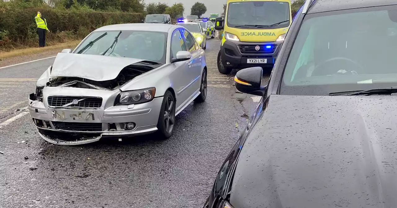 Warning issued after crash in Nottinghamshire