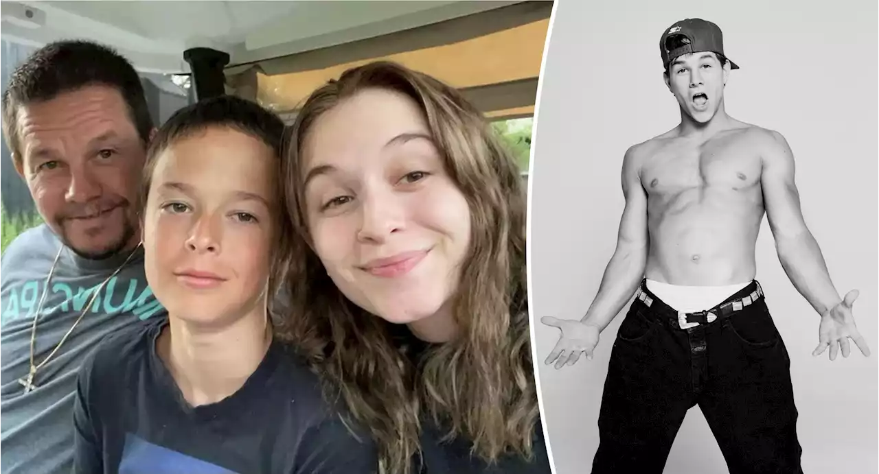 Mark Wahlberg’s kids ‘terribly embarrassed’ by his ‘90s Marky Mark style