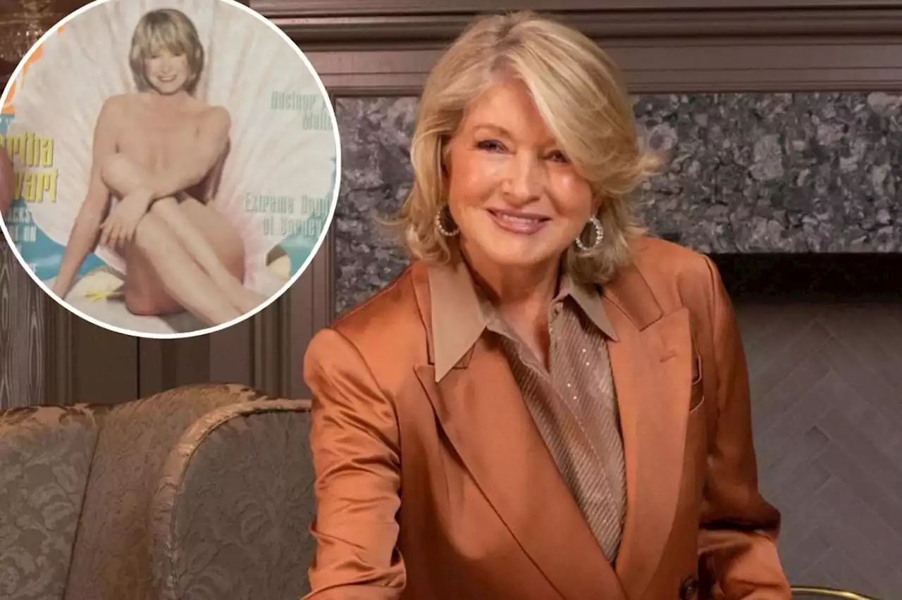 Martha Stewart rediscovers her nude magazine cover