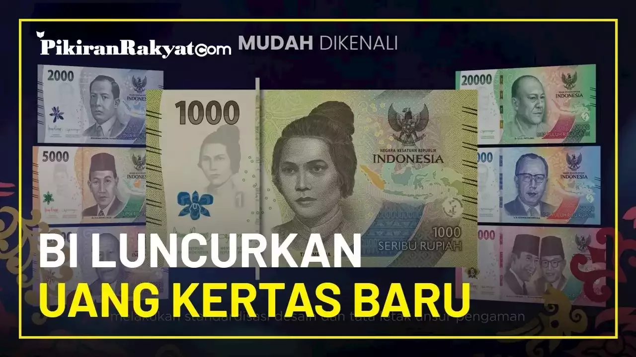 Pemerintah Dan Bank Indonesia Luncurkan Tujuh Pecahan Uang Kertas Baru