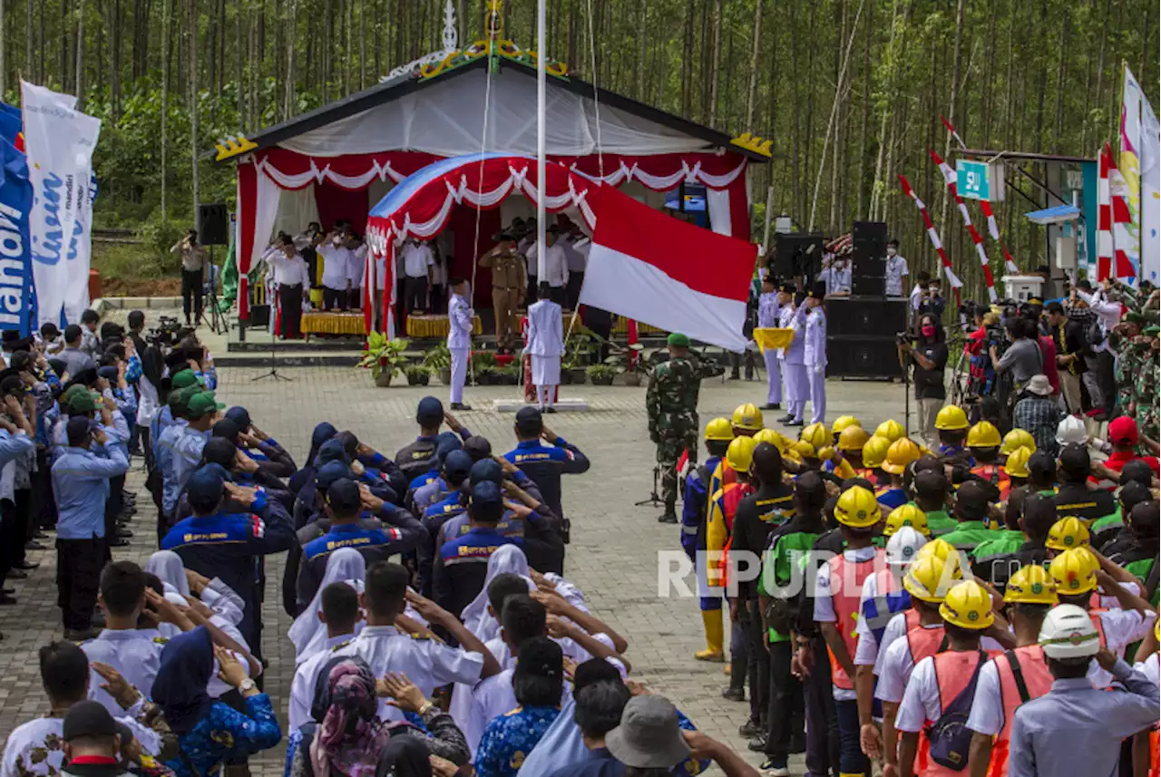 Upacara Peringatan HUT RI di Ibu Kota Negara Nusantara |Republika Online