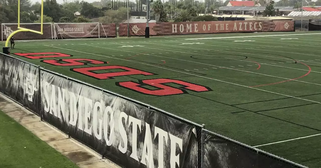 Aztecs practice gets heated, boils over with helmet-swinging incident