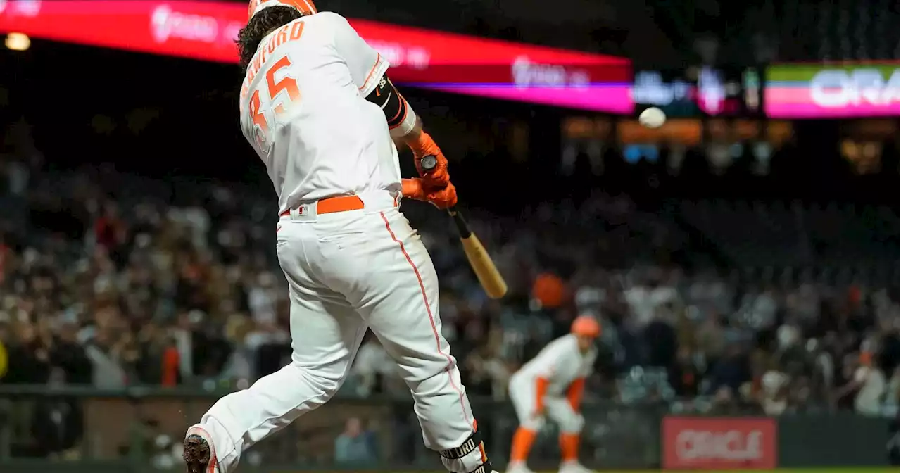 Crawford's HR with 2 outs in 9th lifts Giants past D-backs