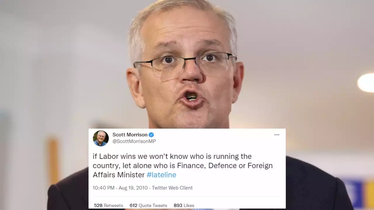 Old Tweet comes back to bite ScoMo