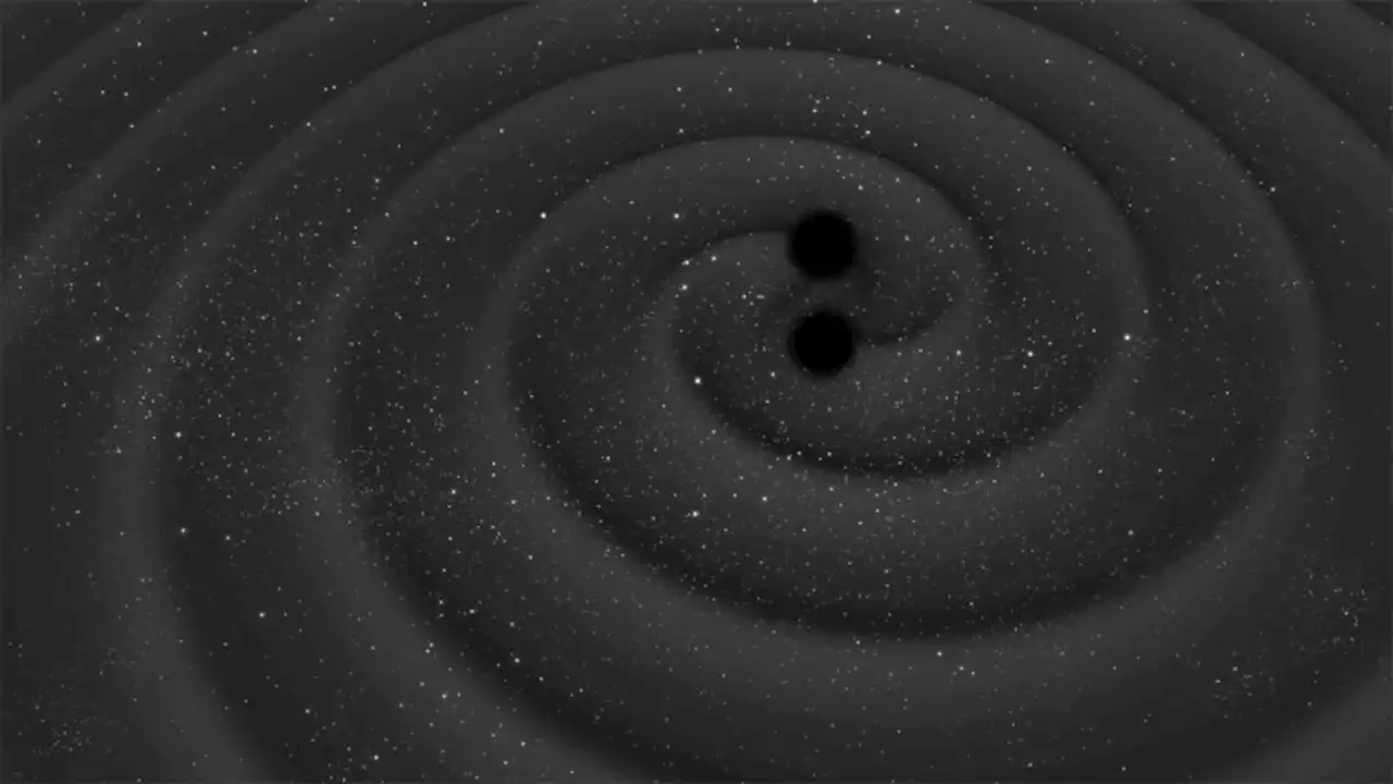 Colliding black holes could clock universe's expansion rate