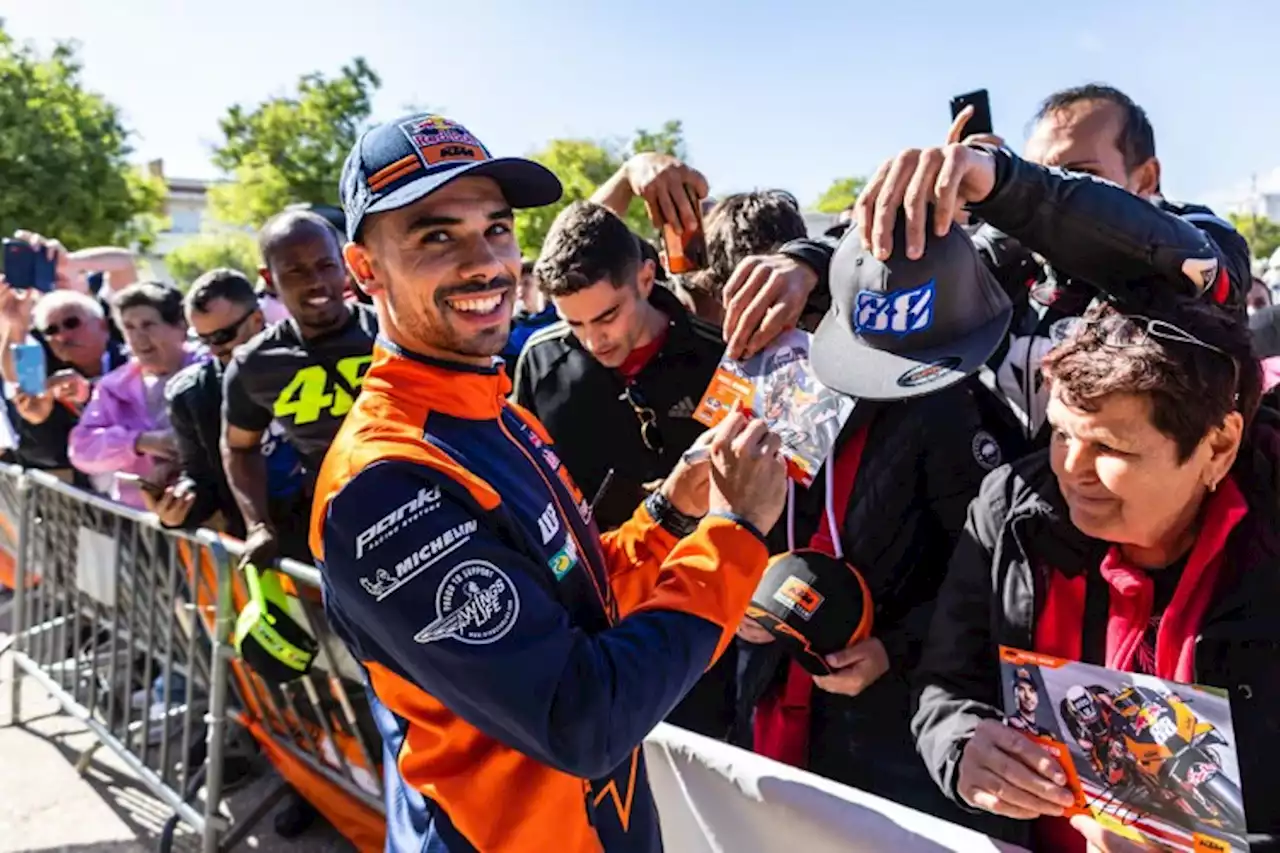 Miguel Oliveira (KTM): TV-Dreh mit Christiano Ronaldo