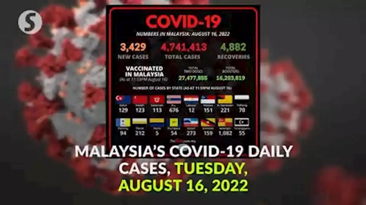 Covid-19 Watch: 3,429 new cases bring total to 4,741,413