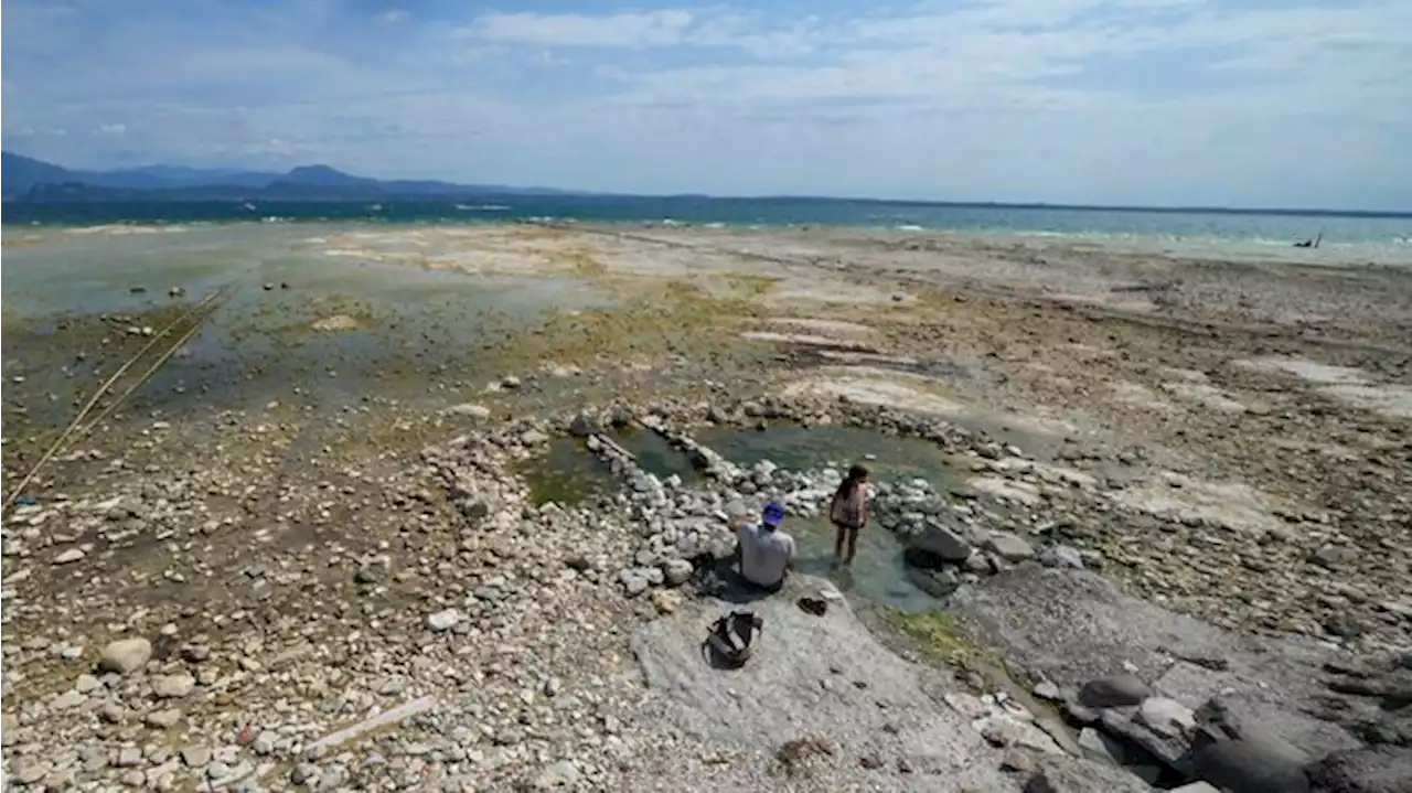 Gardasee erreicht tiefsten Wasserstand seit 15 Jahren