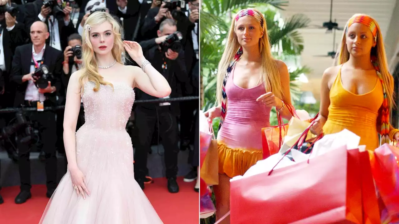 Elle Fanning Just Cosplayed “The Simple Life' Era Paris Hilton