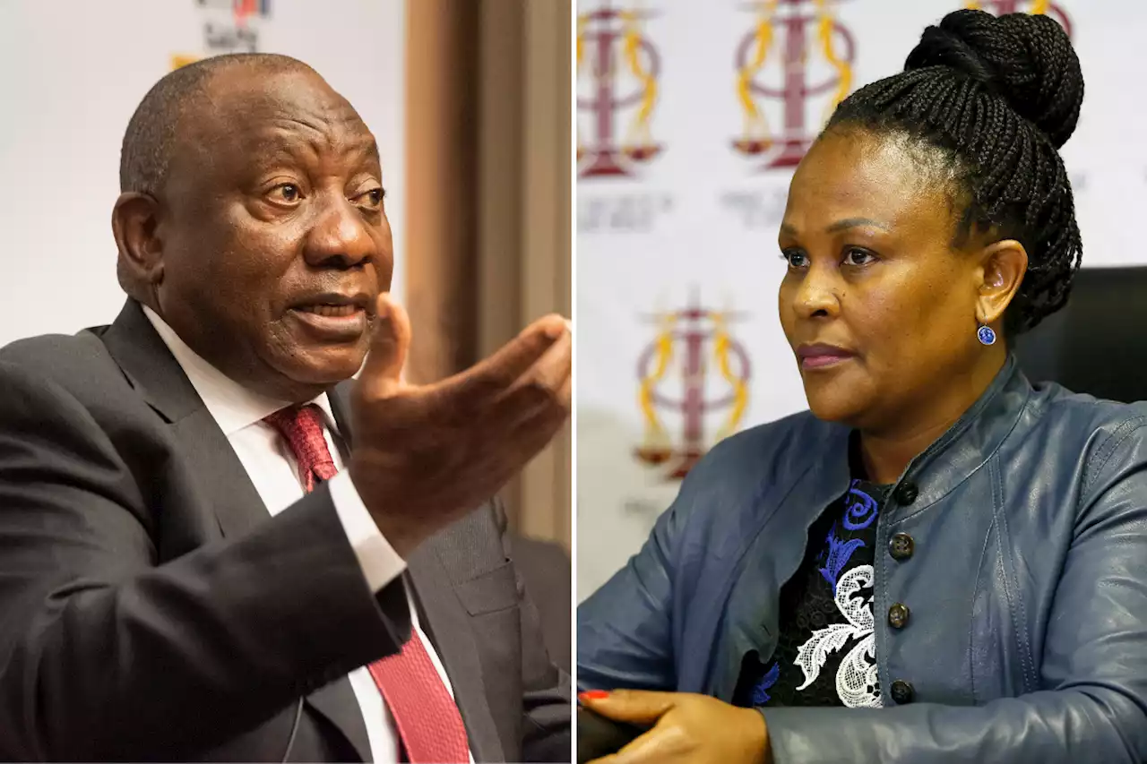 Mkhwebane's bid to subpoena Ramaphosa in inquiry DISMISSED