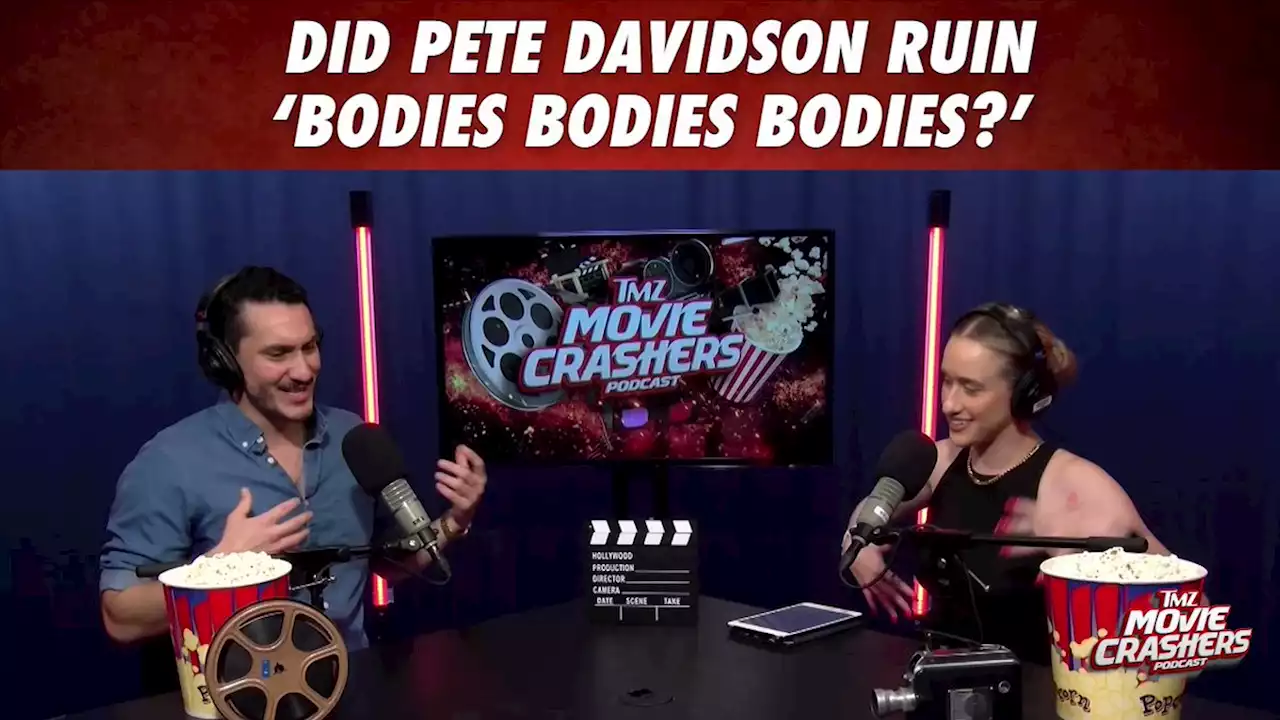 Pete Davidson Didn't Ruin Bodies Bodies Bodies! by TMZ Movie Crashers