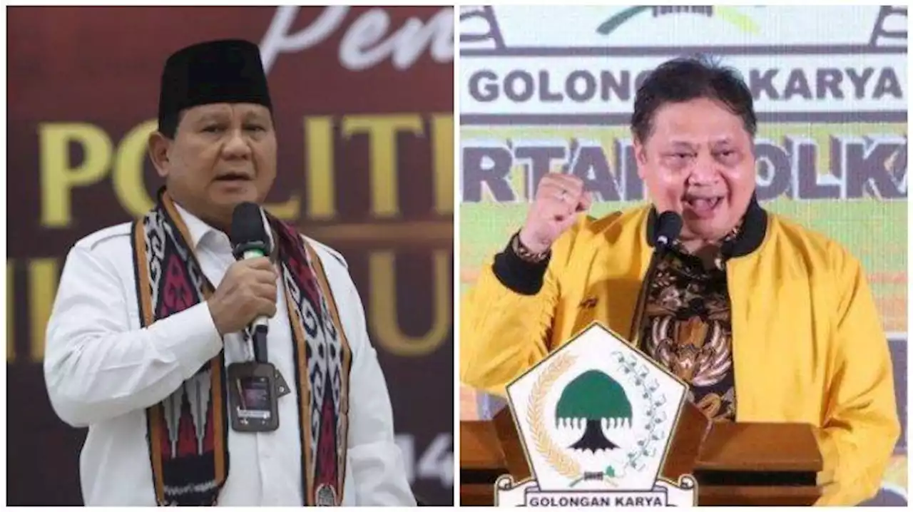 Golkar Harap Ada Kompetisi Sehat antara Airlangga dan Prabowo di Pilpres 2024 - Tribunnews.com