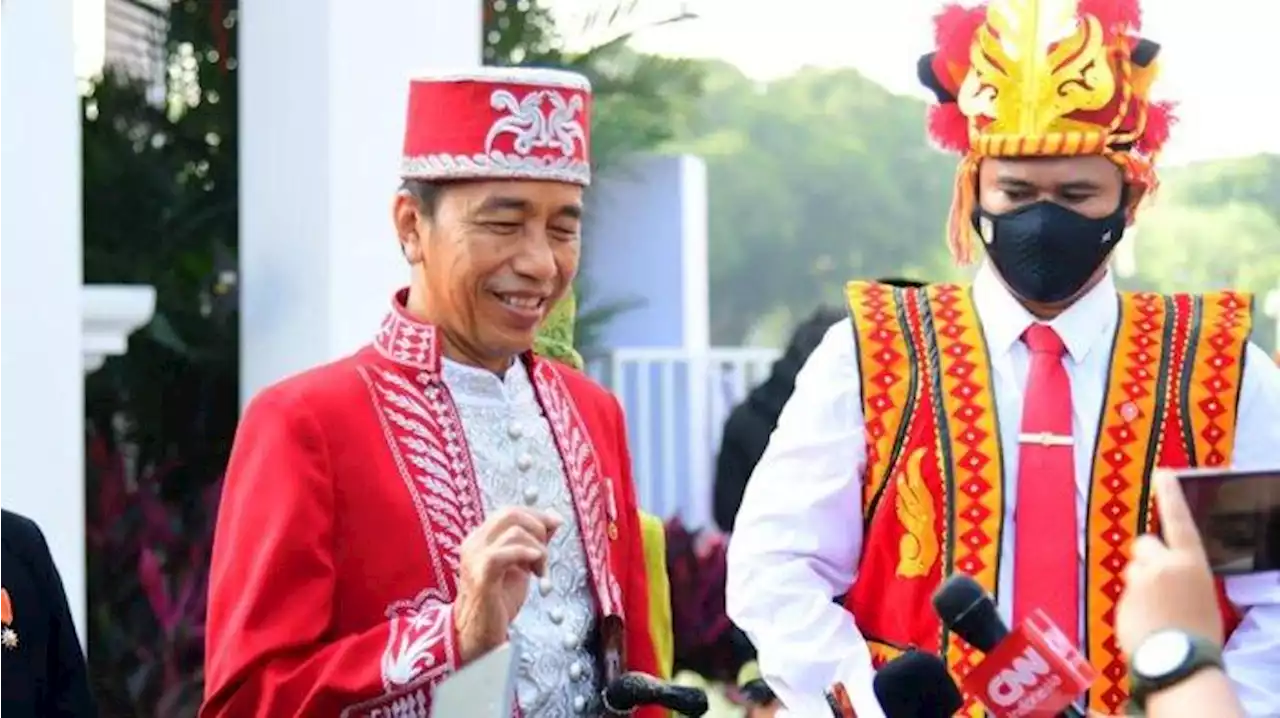 Presiden Jokowi Pimpin Upacara Detik-Detik Proklamasi Kemerdekaan RI di Istana Merdeka - Tribunnews.com