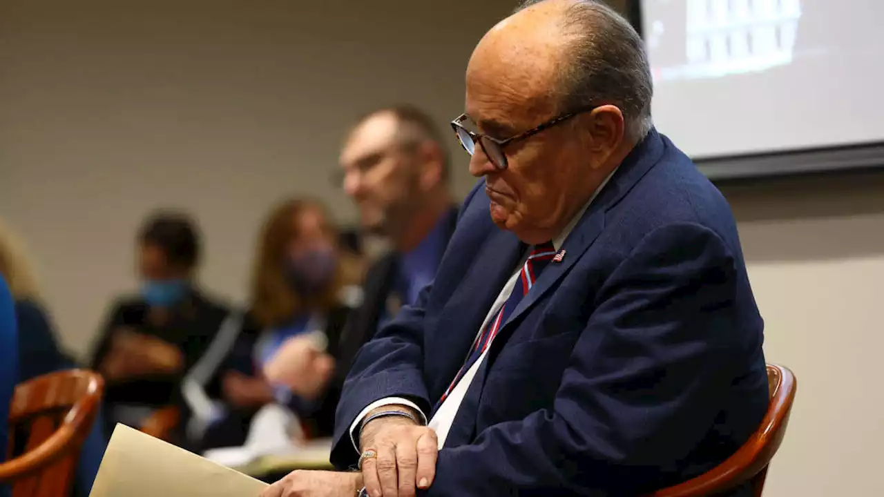 Giuliani Is a Target in Georgia Election Investigation, His Lawyer Says