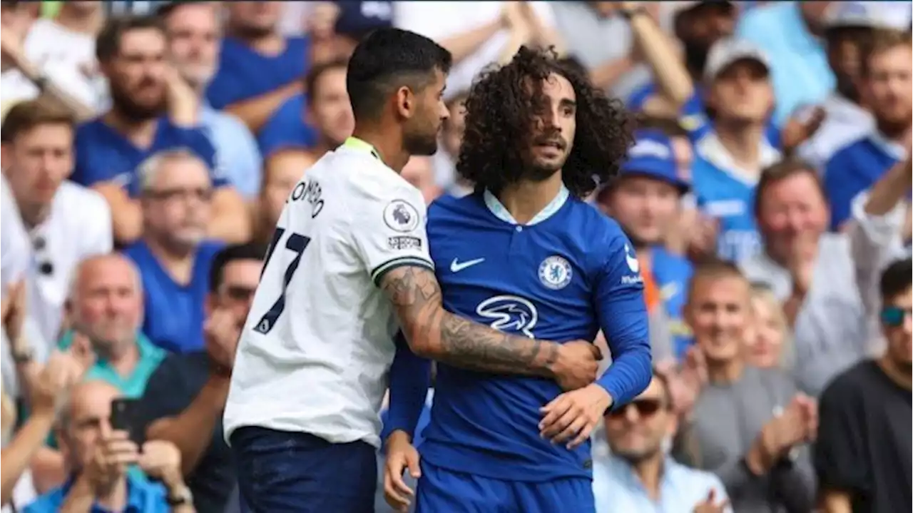 Dijambak Pemain Spurs, Marc Cucurella: Saya Tidak akan Potong Rambut