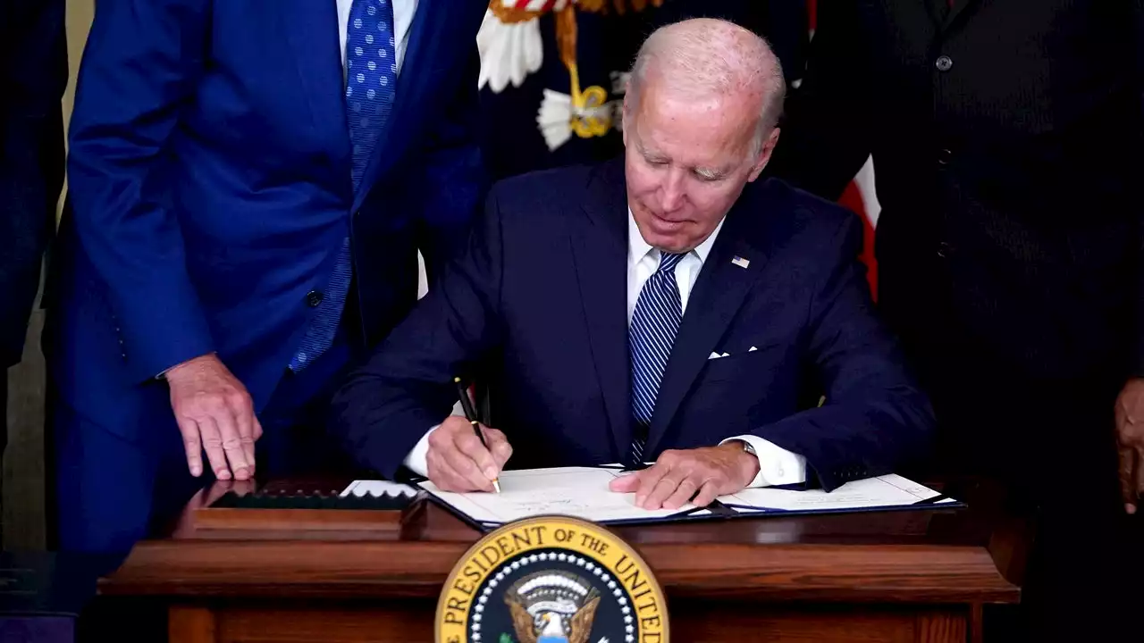 President Biden Has Signed a Historic Bill Addressing Climate Change