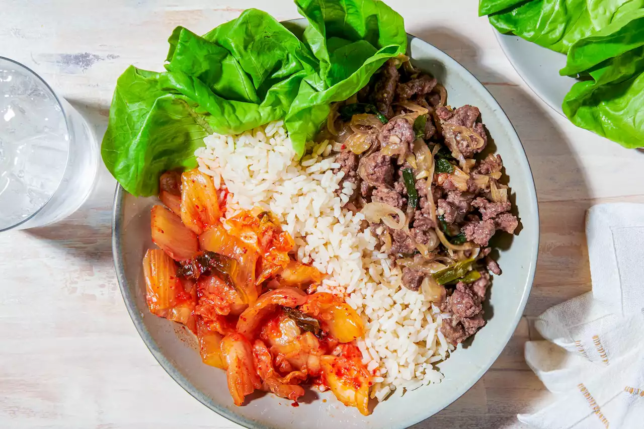 Ground beef bulgogi is a pantry-friendly weeknight meal