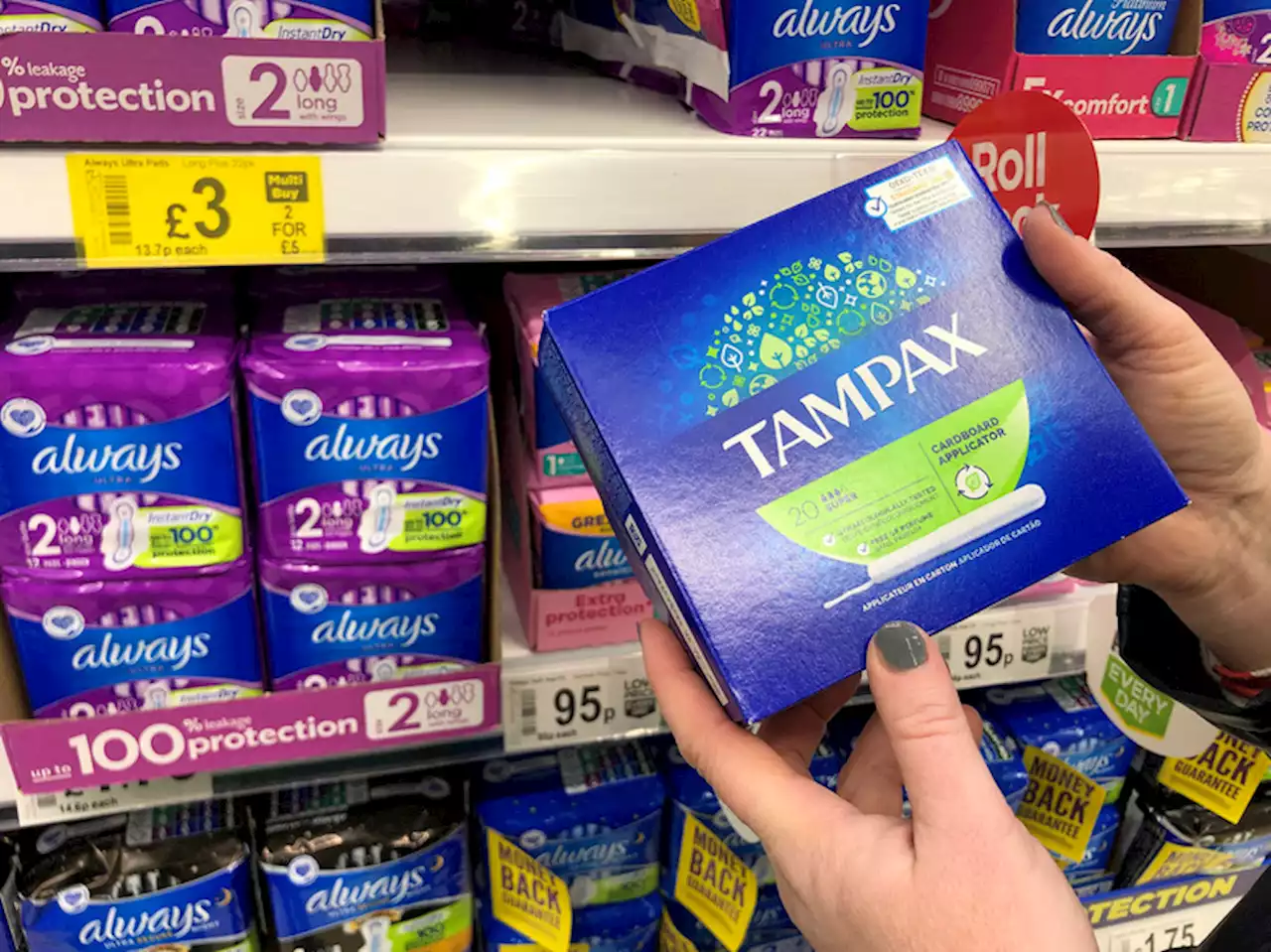 Scotland becomes the first country to offer tampons and pads for free, officials say