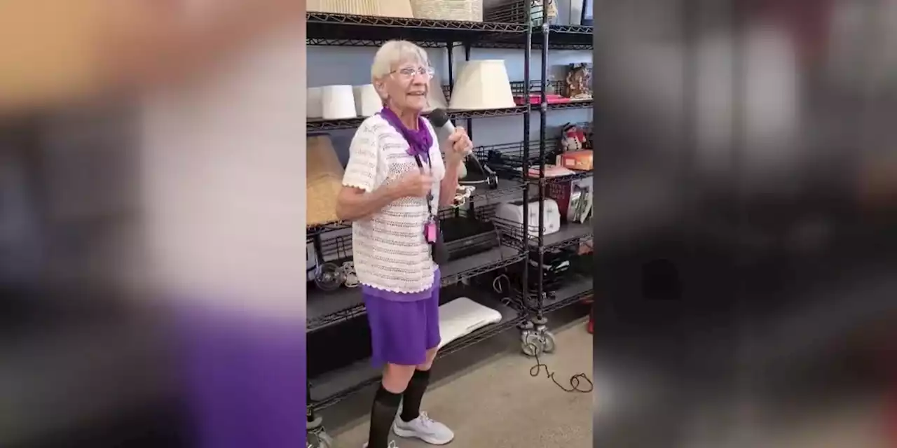 WATCH: 77-year-old singer’s impromptu performance at Goodwill goes viral