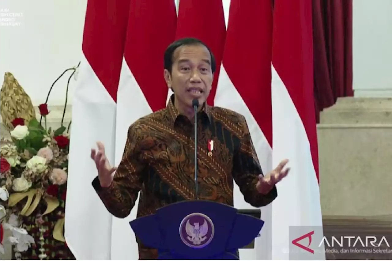 Presiden Jokowi terus ingatkan menteri dan pejabat tak bekerja standar