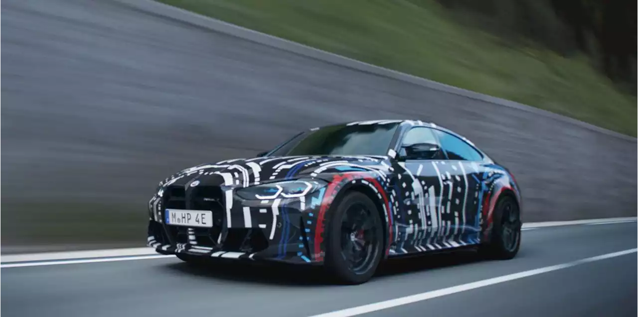 BMW M Is Testing a Quad-Motor Setup in the i4 M50