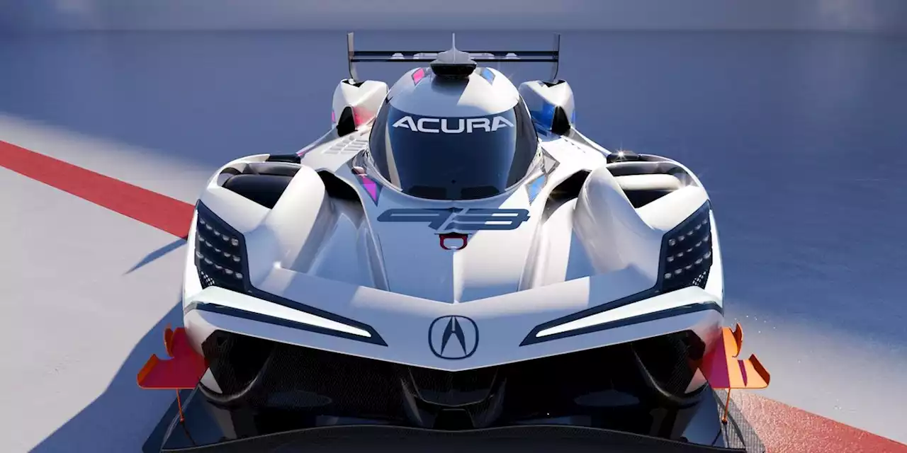 Acura ARX-06 Hybrid Race Car Will Take That Distinctive Acura Look to IMSA GTP