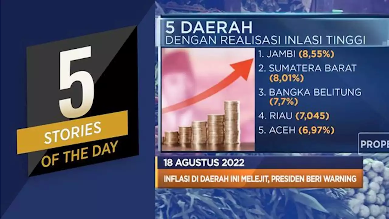 Inflasi Daerah Melejit, Hingga Inflasi Inggris Terus Meroket