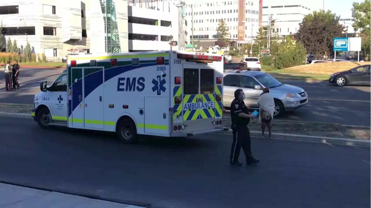 Woman struck by vehicle near Foothills Medical Centre