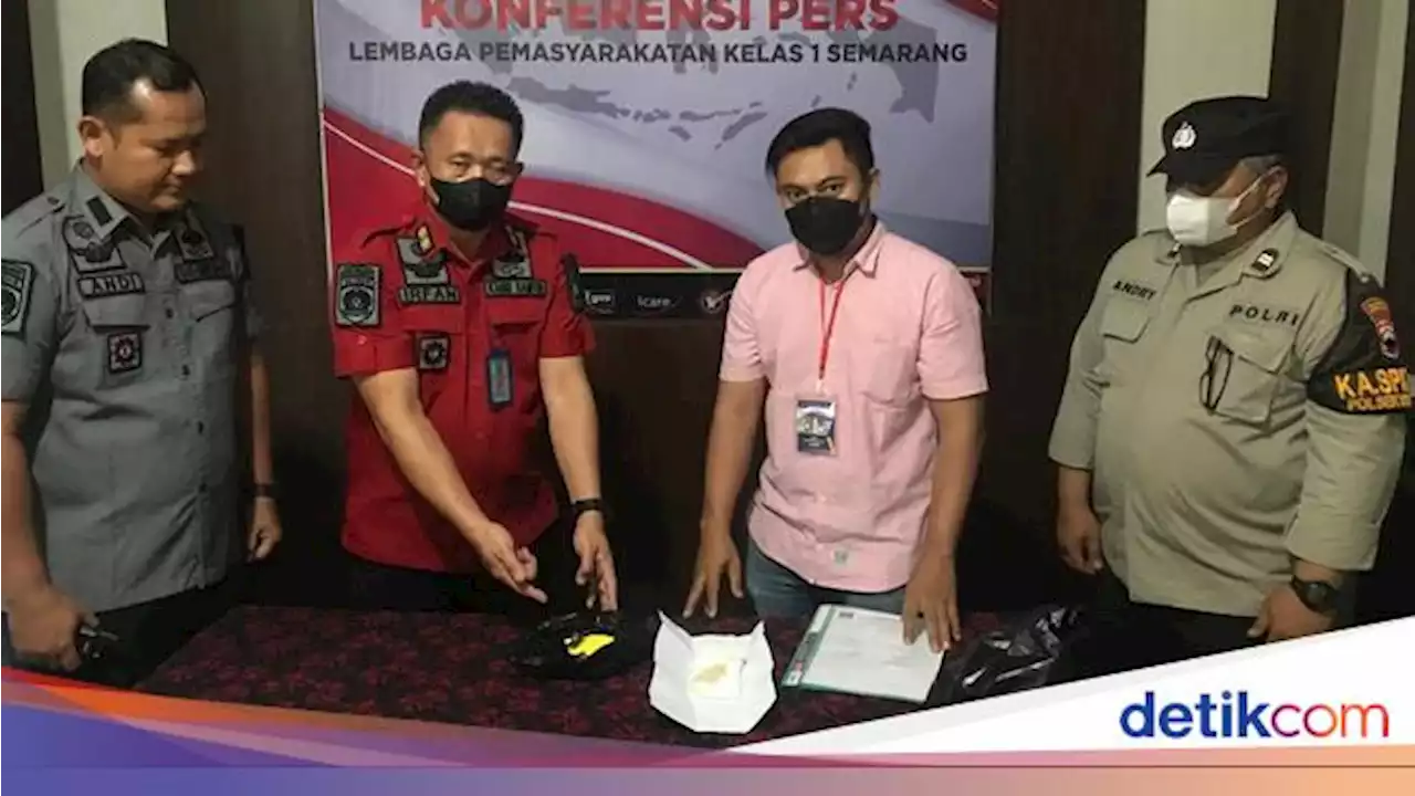 Lapas Semarang Tangkap Wanita Pengunjung Simpan 396 Pil Koplo di Alat Vital