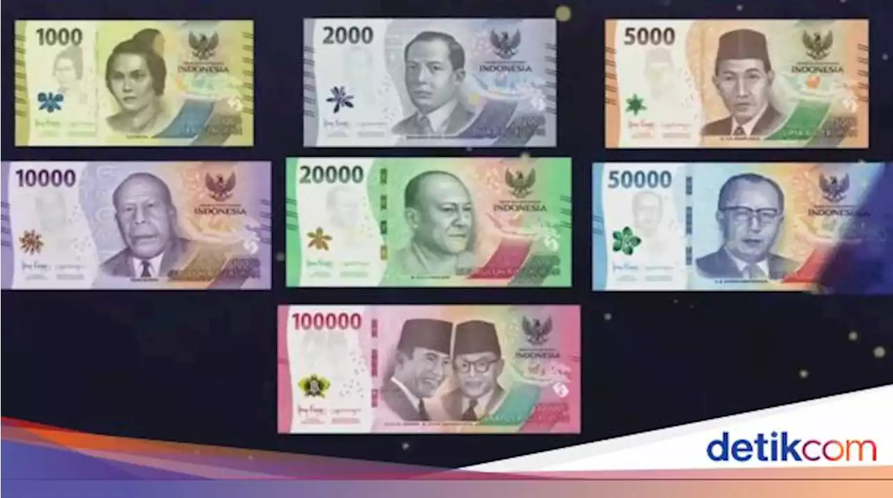 BI Luncurkan Pecahan 7 Uang Kertas Tahun 2022, Begini Penampakannya