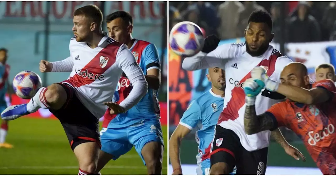 Beltrán-Borja: con doble 9, River ataca la mitad