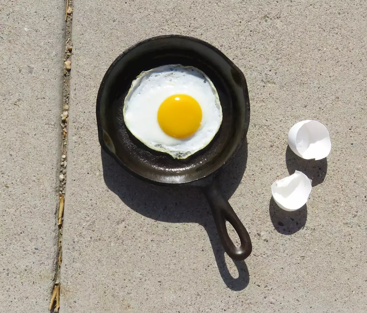 Frying an Egg on the Sidewalk: Can It Really Be Done?