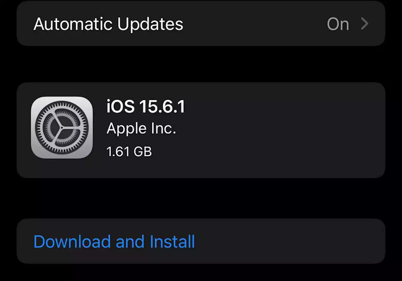 Apple iOS 15.6.1: Unprecedented iPhone Update Suddenly Released With Urgent Fixes