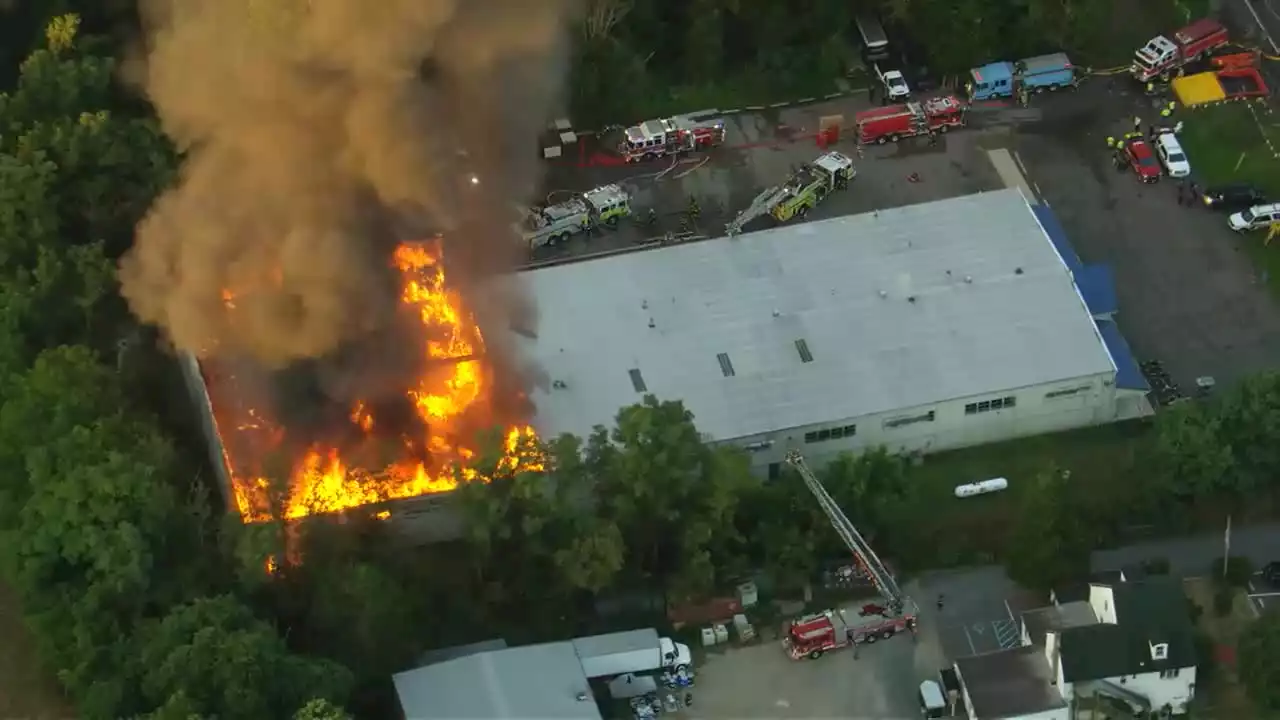 Crews put out huge blaze at NJ motorsport shop with nearly 100 motorcycles, ATVs inside