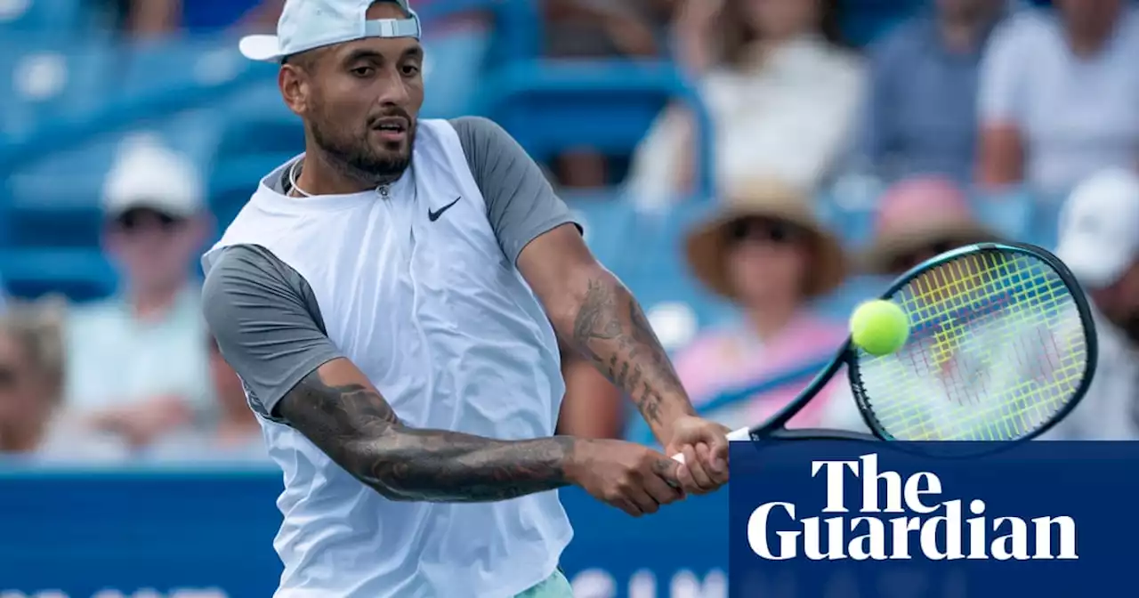 Misfiring Nick Kyrgios bows out in Cincinnati after heavy defeat to Taylor Fritz