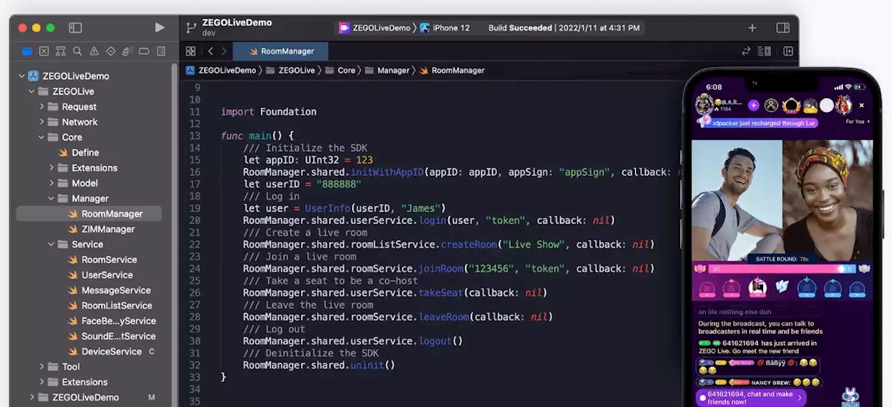 How to Build a Live App in 10 Minutes with ZEGOCLOUD's ZEGOLive | HackerNoon