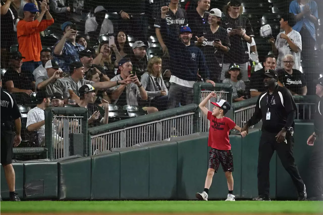 A kid ran on the field during Astros-White Sox game. Here's what he said.