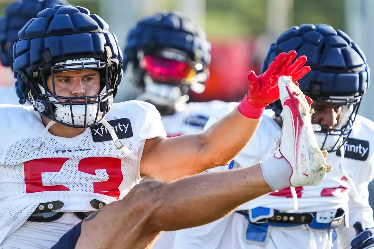 It's no stretch to say a healthy Blake Cashman would boost Texans linebackers