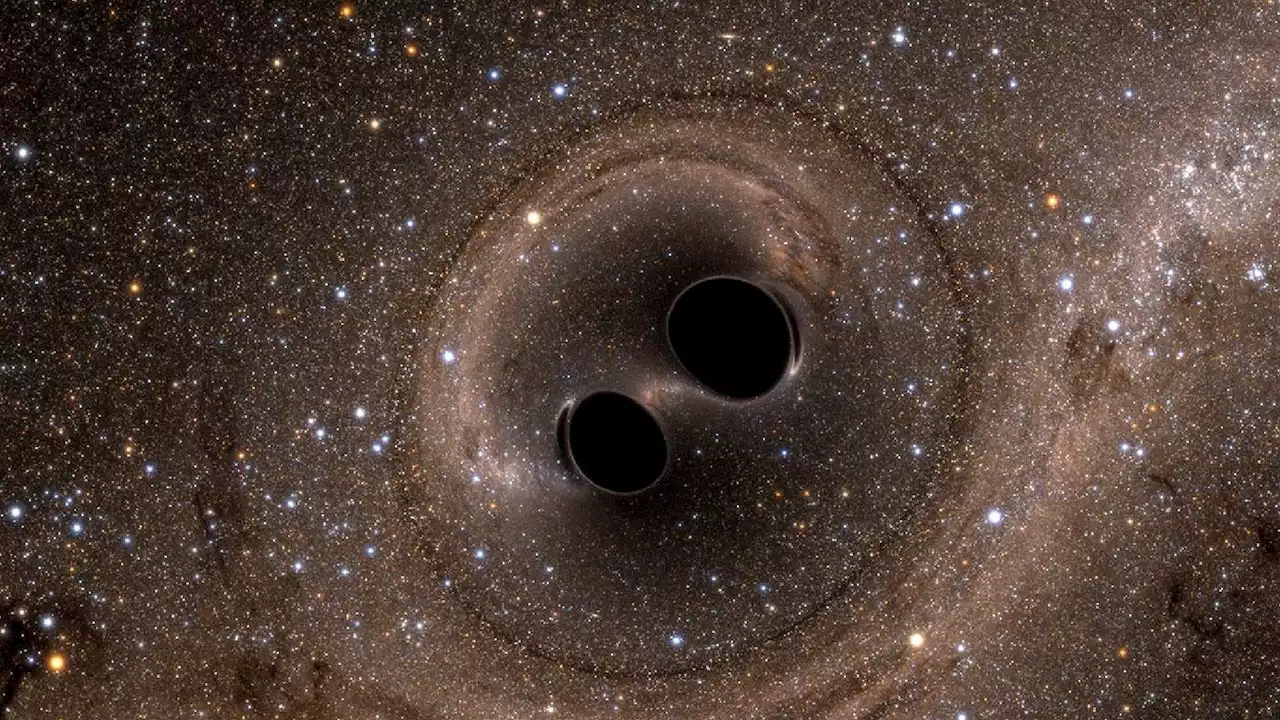 Colliding black holes may tell us the universe's expansion rate