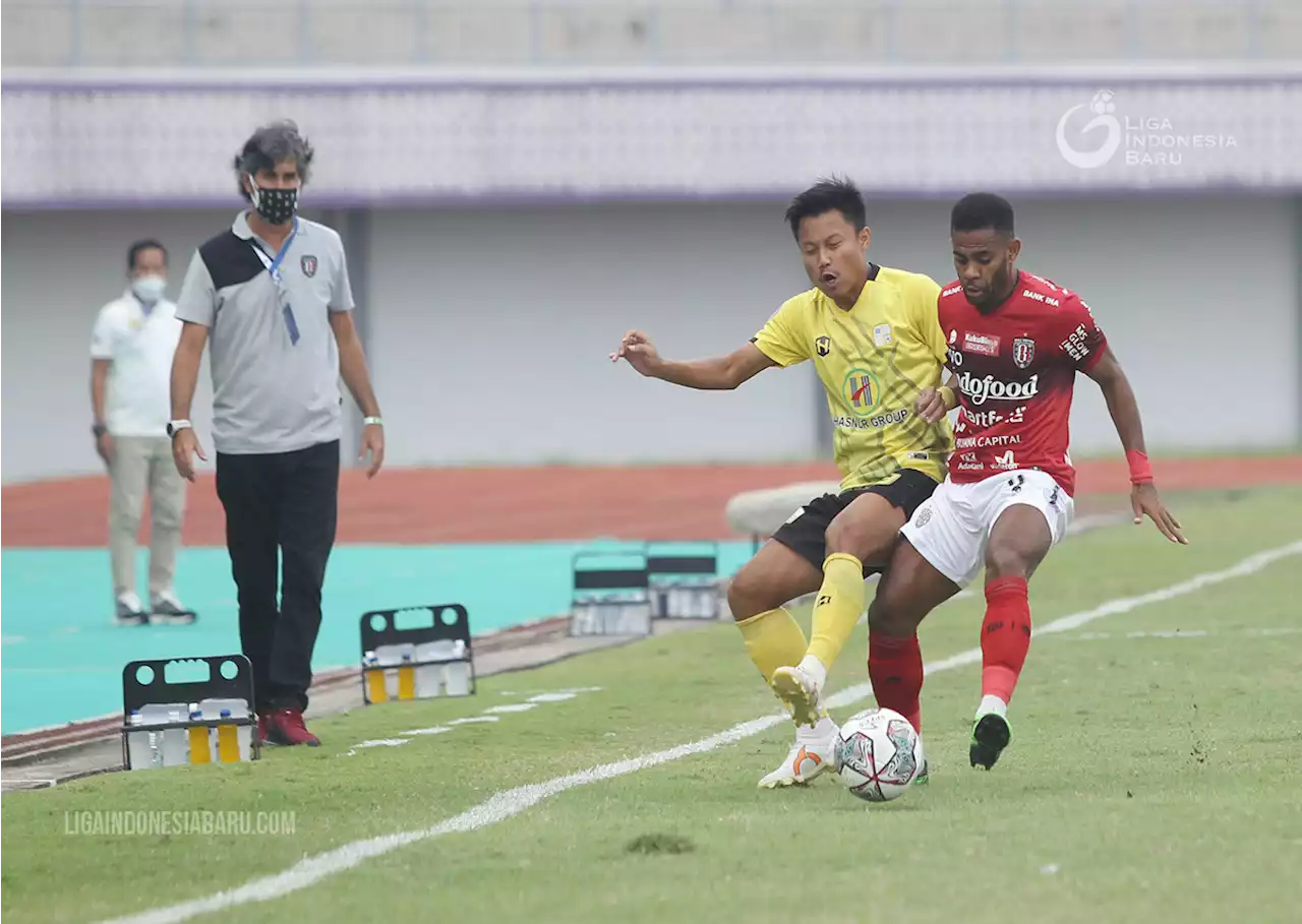 Head to Head Barito Putera vs Bali United: Serdadu Tridatu Lebih Unggul, Tetapi