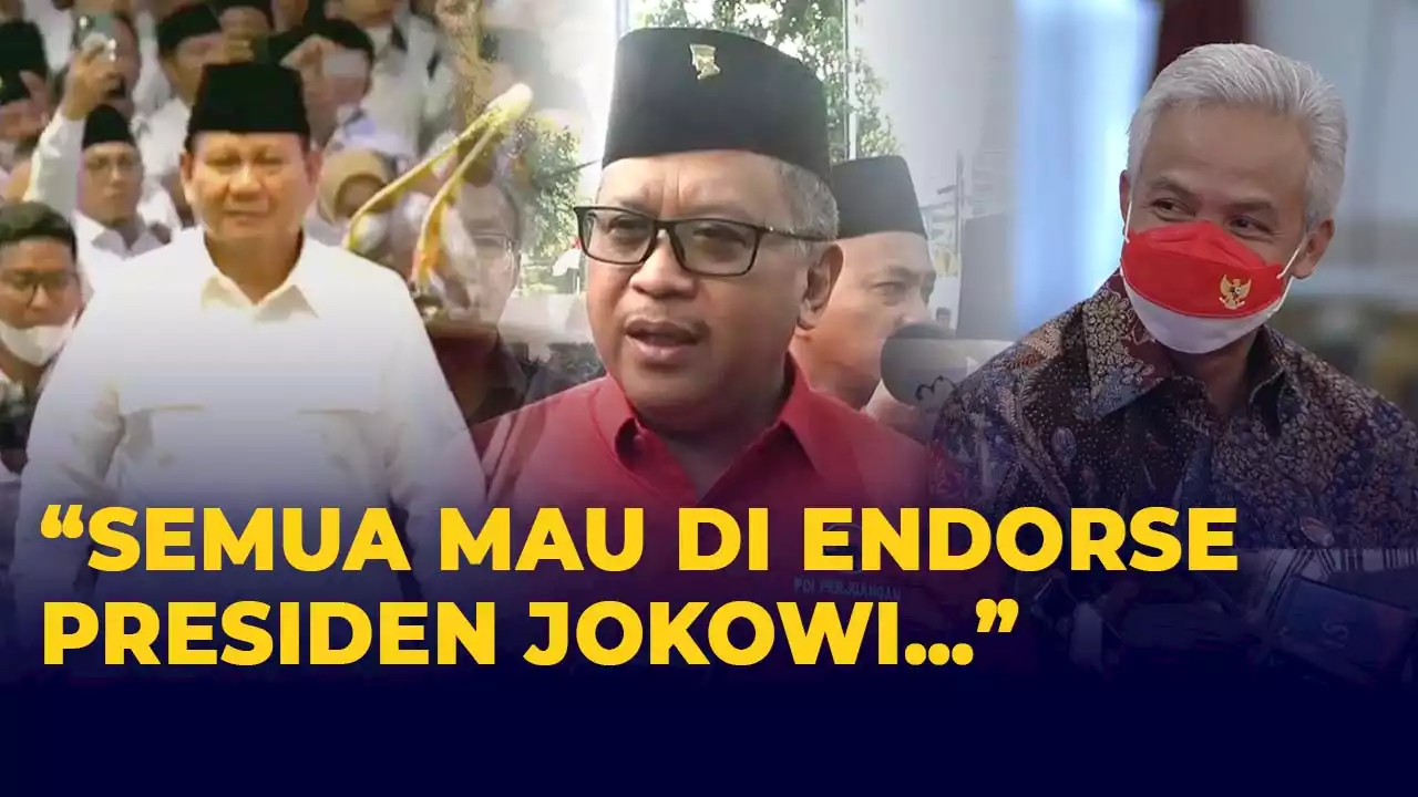 PDIP Jawab Isu Jokowi Dukung Prabowo Subianto dan Ganjar Pranowo di Pemilu 2024